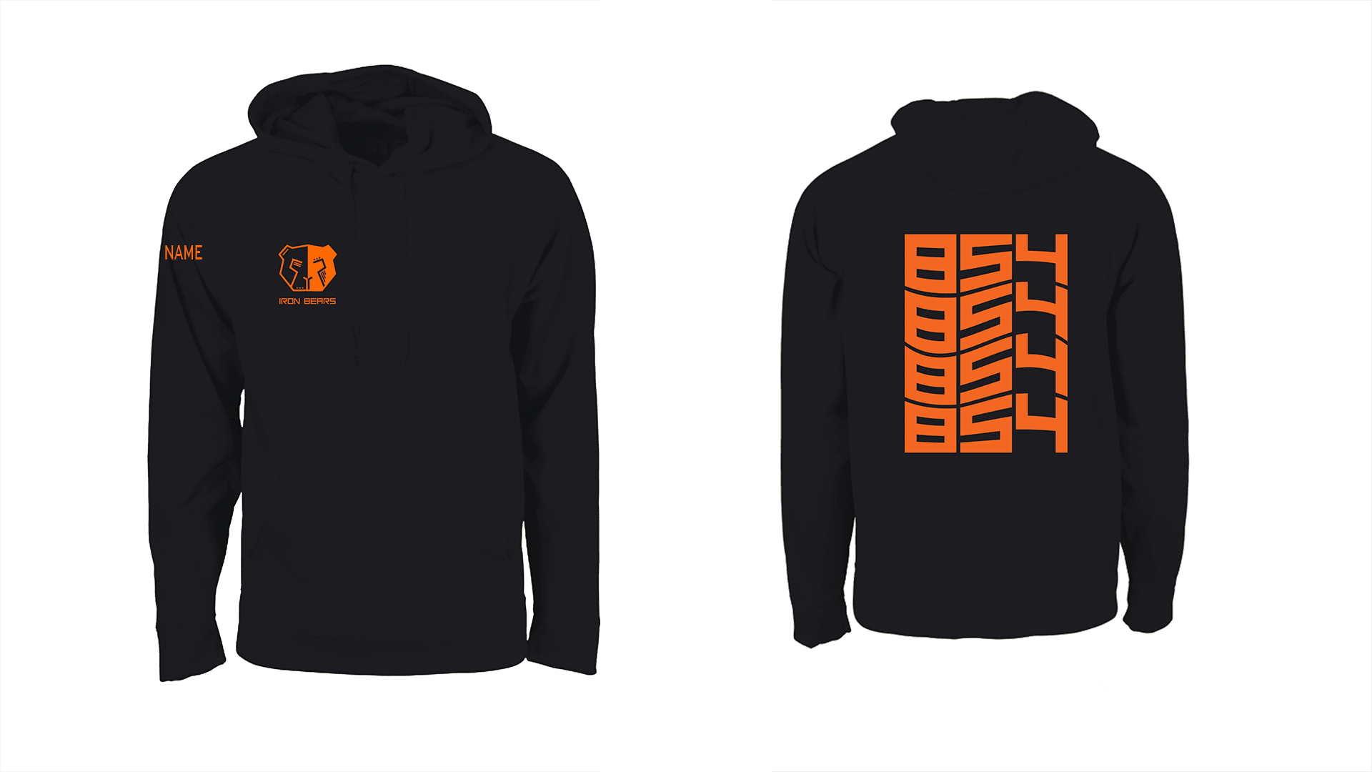 Iron Bears: Final sweater design